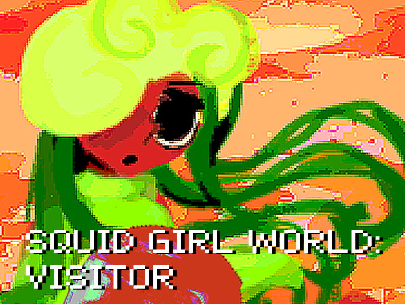 SQUID GIRL WORLD VISITOR