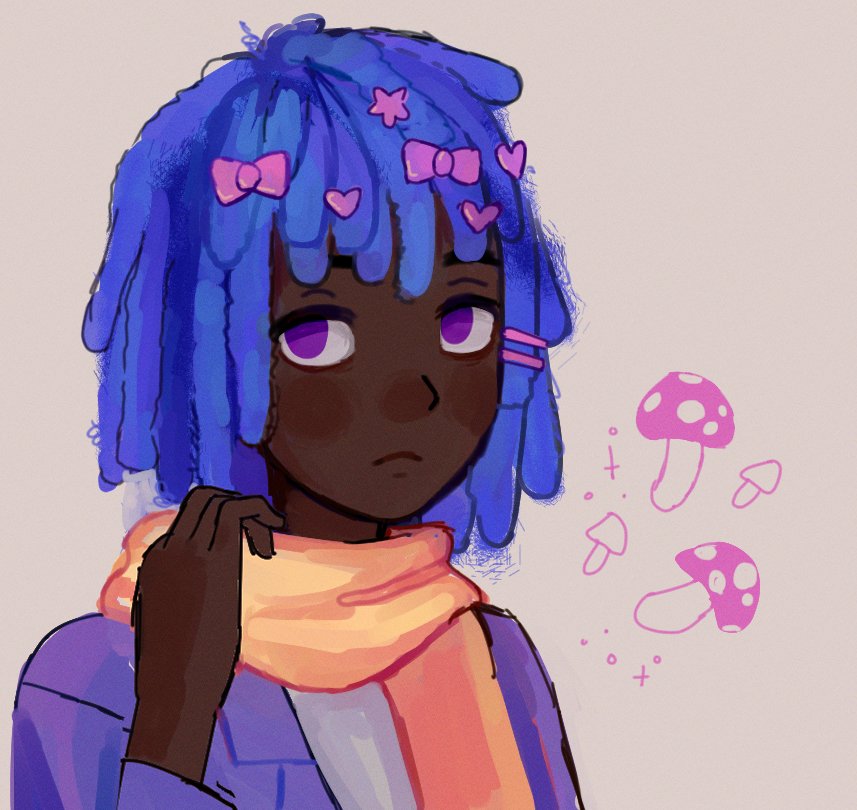 Artwork of Blue